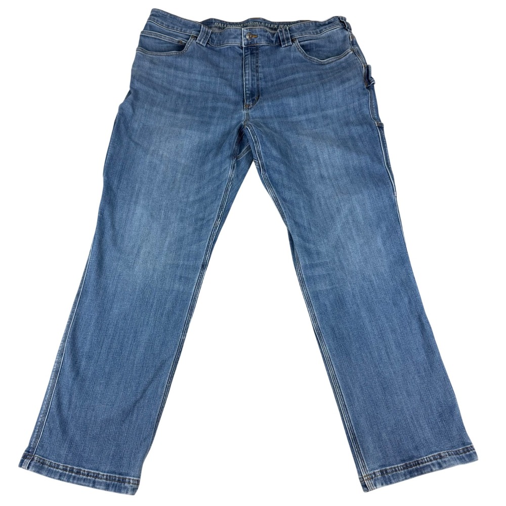 Duluth Trading Co Ballroom Double Flex Jeans Mens 42x32 Relaxed Fit Denim